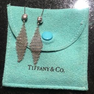 Tiffany & Co mesh earrings